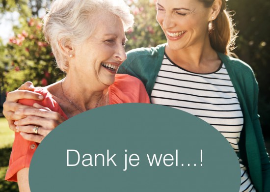 Dank je wel...!