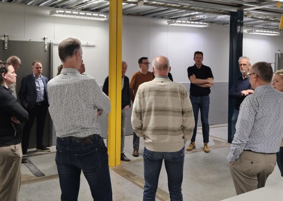 Werkbezoek aan de Voedselbank