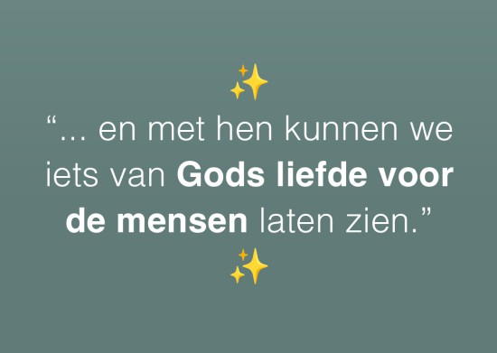 Voor onze vrijwilligers